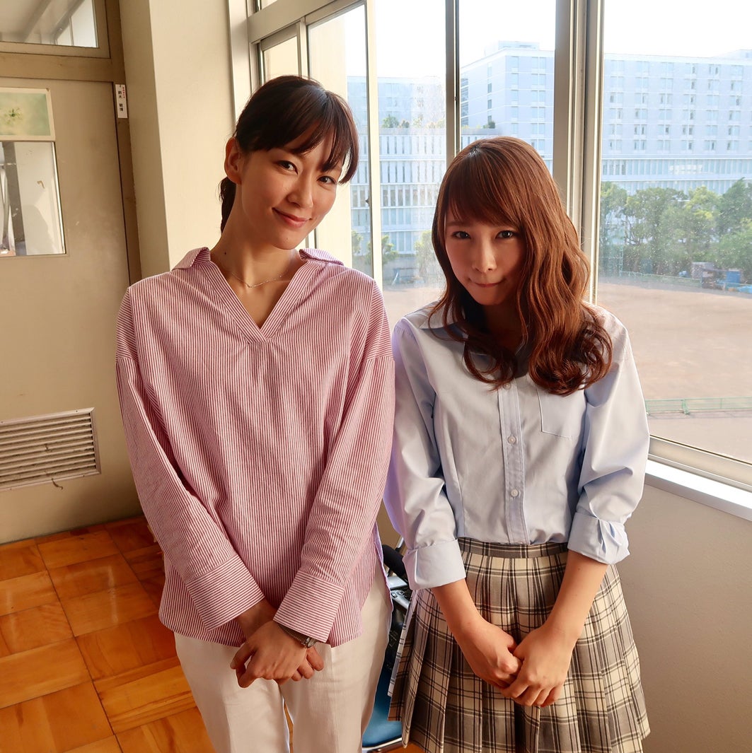 女教師\u201d水川あさみ&\u201cエロかわ\u201d川栄李奈の2ショットに「可愛